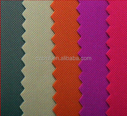 Materiale in PU/PVC rivestito 210D/420D Nylon/Polyamide Oxford