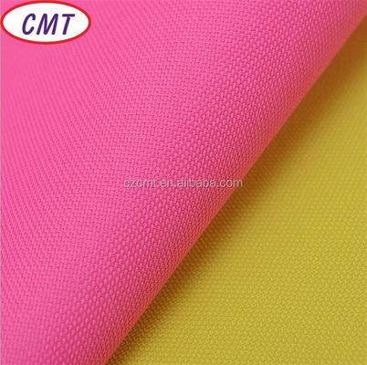 Poliestere di peso medio Changzhou Cimento 600D Tessuto idrorepellente Oxford