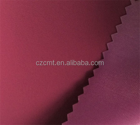 350-500gm tessuto di poliestere in microfibra di stile semplice con supporto in PVC di schiuma