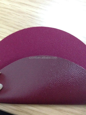 350-500gm tessuto di poliestere in microfibra di stile semplice con supporto in PVC di schiuma