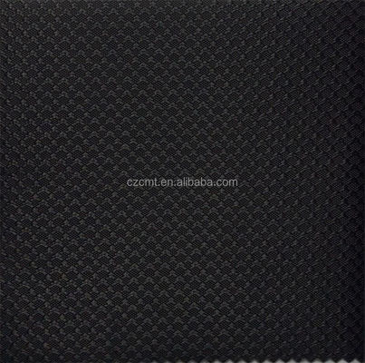 Ritardante della fiamma di peso medio 100% poliestere diamante nero tessuto jacquard 420D Oxford