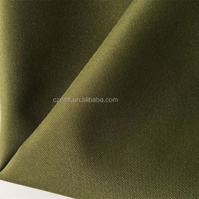 100% di nylon impermeabile poliestere 1000D tessuto PU rivestito per borse materiale durevole