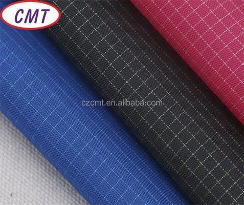 200D PU rivestito doppi colori Griglia impermeabile Nylon Oxford tessuto con colore personalizzato