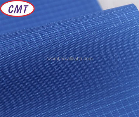 200D PU rivestito doppi colori Griglia impermeabile Nylon Oxford tessuto con colore personalizzato