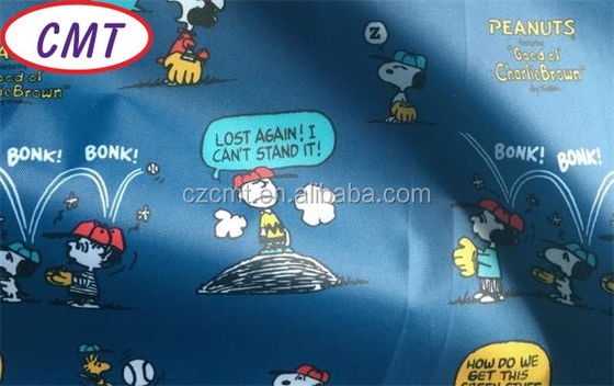 Scegli tra una varietà di larghezza 58/60&quot; Stampa rivestita con tessuto di poliestere Snoopy