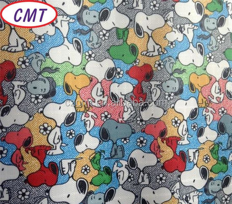 Stampa Snoopy rivestita di tessuto di Oxford in stile semplice di peso medio Rivestimento resistente
