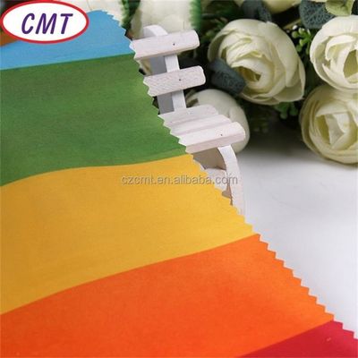Richiesto ombrello arcobaleno 210D 100% tessuto di poliestere con spessore medio Richiesta