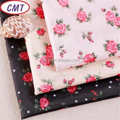 Fiore stampato 75D 100% tessuto di poliestere taffeta con 190T densità