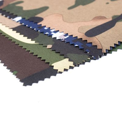 Colori personalizzati Tessuto camuffato Ripstop Camuffamento Poliestere cotone tessuto di nylon stampato