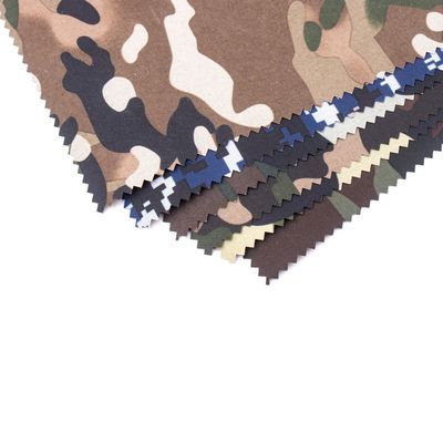 Colori personalizzati Tessuto camuffato Ripstop Camuffamento Poliestere cotone tessuto di nylon stampato