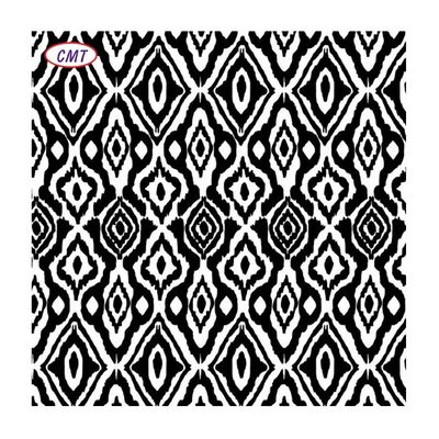 100D DTY tessuto da maglia stampato a spazzola a maglia Poly Spandex DTY tessuto stampato per abbigliamento