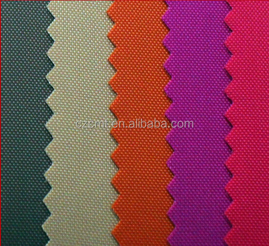 Materiale in PU/PVC rivestito 210D/420D Nylon/Polyamide Oxford
