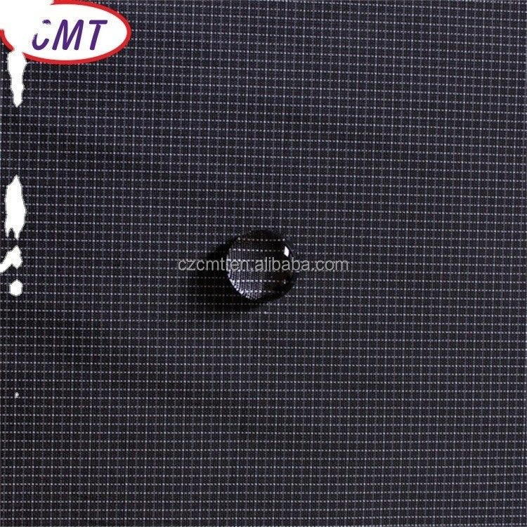 CMT Ripstop tessuto di poliestere per la densità di rivestimento 180T tessuto di Oxford 75D filato di filamenti