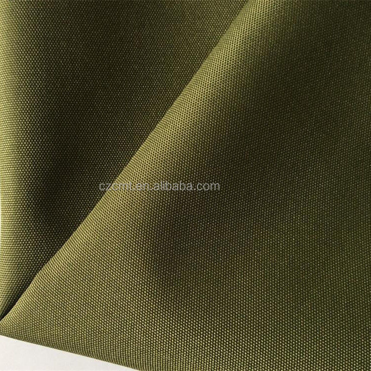 100% di nylon impermeabile poliestere 1000D tessuto PU rivestito per borse materiale durevole
