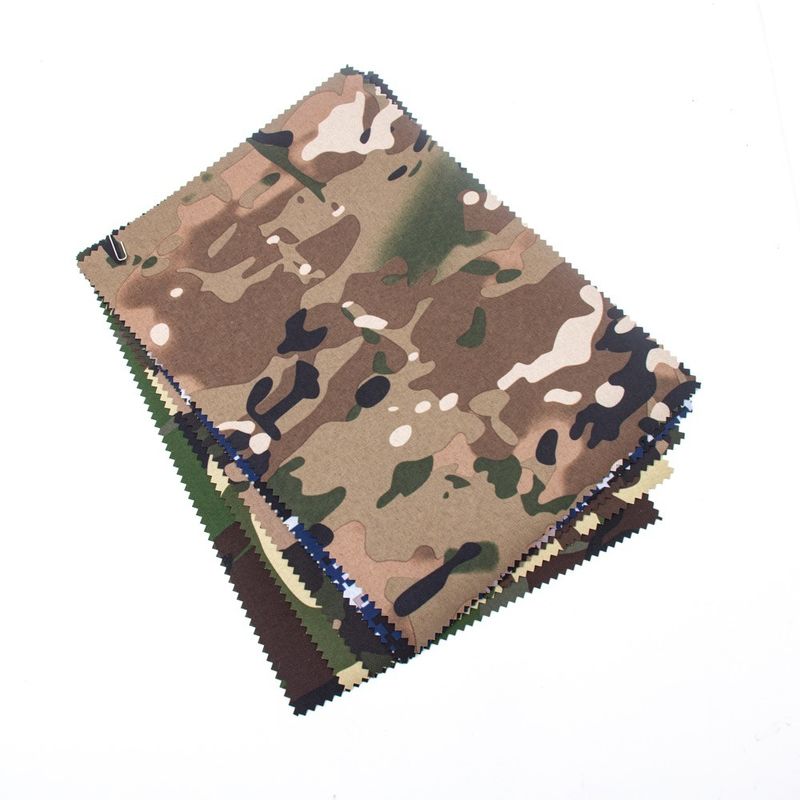 Colori personalizzati Tessuto camuffato Ripstop Camuffamento Poliestere cotone tessuto di nylon stampato